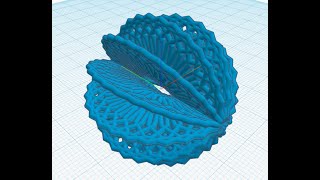 3D Mandala Ball TinkerCAD Challenge