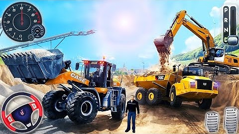 Heavy Machines & Mining Working - Construction Vehicles Simulator - Android GamePlay
