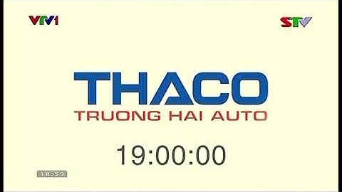 Đài PTTH Sơn La - Tiếp sóng thời sự VTV1 (19h 25/5/2018)