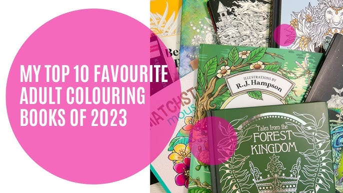 Best Adult Coloring Books: Top 5 Titles Most Recommended By