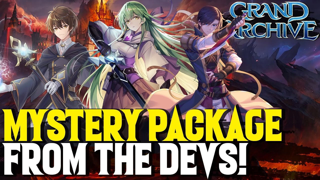Opening a Mystery Package From the Grand Archive TCG Developers
