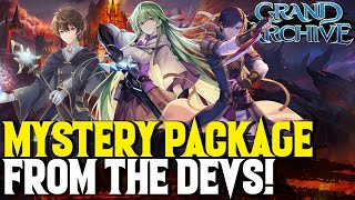 Opening a Mystery Package From the Grand Archive TCG Developers