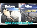 BMW E46 323ci Drift Build | Ep 5 - Muffler delete with 3 inch exhaust pipe