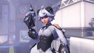 New Fancy Fleece Juno Skin Gameplay - Overwatch Season 4 Heroes Of Busan