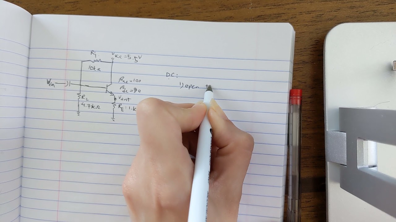 Common-Collector Amplifier (Quiz 3, Questions 1-3)