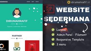 HANYA 2 JAM!! MEMBUAT WEBSITE SEDERHANA DENGAN LARAVEL | COURSE-NET