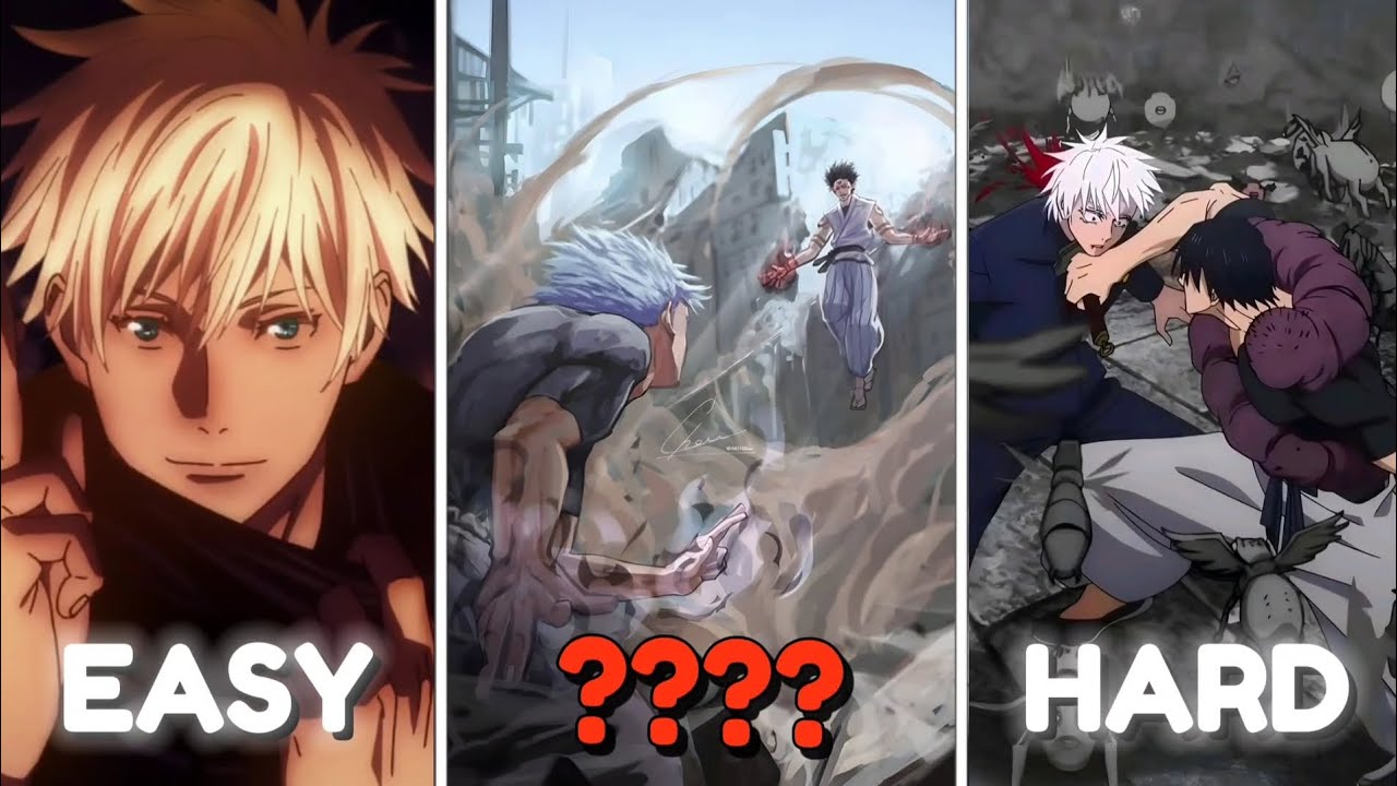 Every fight of gojo saturo ranked 😱 | jujutsu kaisen 