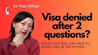 Was your U.S. visa denied after 2 questions by the Visa Officer? screenshot 4
