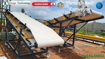 Through Belt Conveyor 17.11.2025 #kayatechnology  #conveyor #rollerconveyor #loadingconveyor