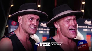 &quot;I&#39;m nervous, shaking &amp; terrified!&quot; 😳 Tyson Fury FUNNY interview ahead of undisputed fight