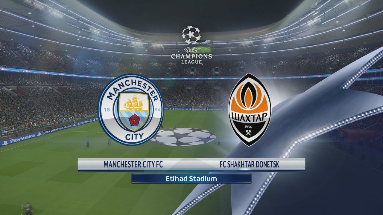 PES 2018 (PS4 Pro) Man City v Shakhtar Donetsk UEFA CHAMPIONS LEAGUE 26/09/2017 PREDICTION 1080P