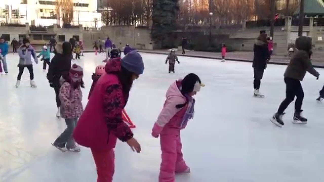 Ice skating in Mellastman YouTube