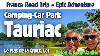 Camping Car Park Tauriac, Le Mas De La Croux, Lot, French Road Trip