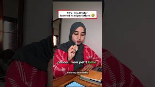 Ai tutor gave up on me 🤣 #french #learnfrench #pingoai #languagelearning