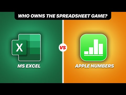 Excel or Numbers? The BEST Spreadsheet App for Mac!