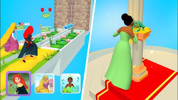 👸🧜‍♀️🧚Princess Run 3D - All Levels Gameplay Walkthrough (Android,ios)