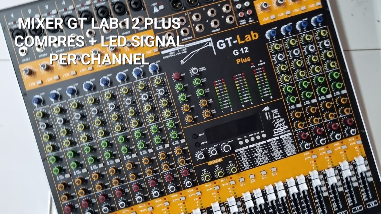 REVIEW MIXER GT LAB 12 PLUS! APA YG BARU? Simak Videonya belom Sebelum