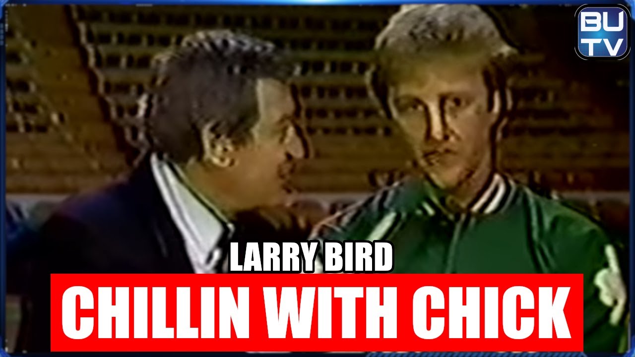 Larry Bird Interview w #Lakers Legendary Voice Chick Hearn 