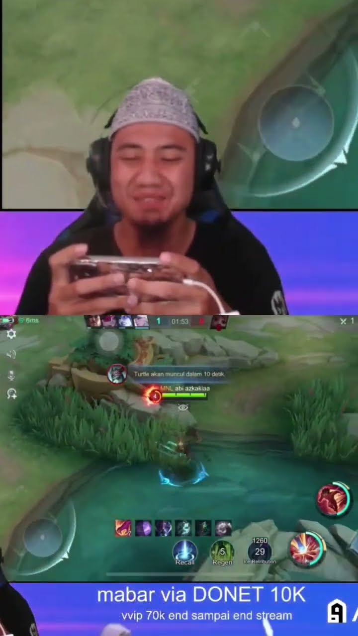 anak sekecil itu berkelahi dengan Titan #abiazkakia #mlbb #mobilelegends #majelisnurullegens #shorts