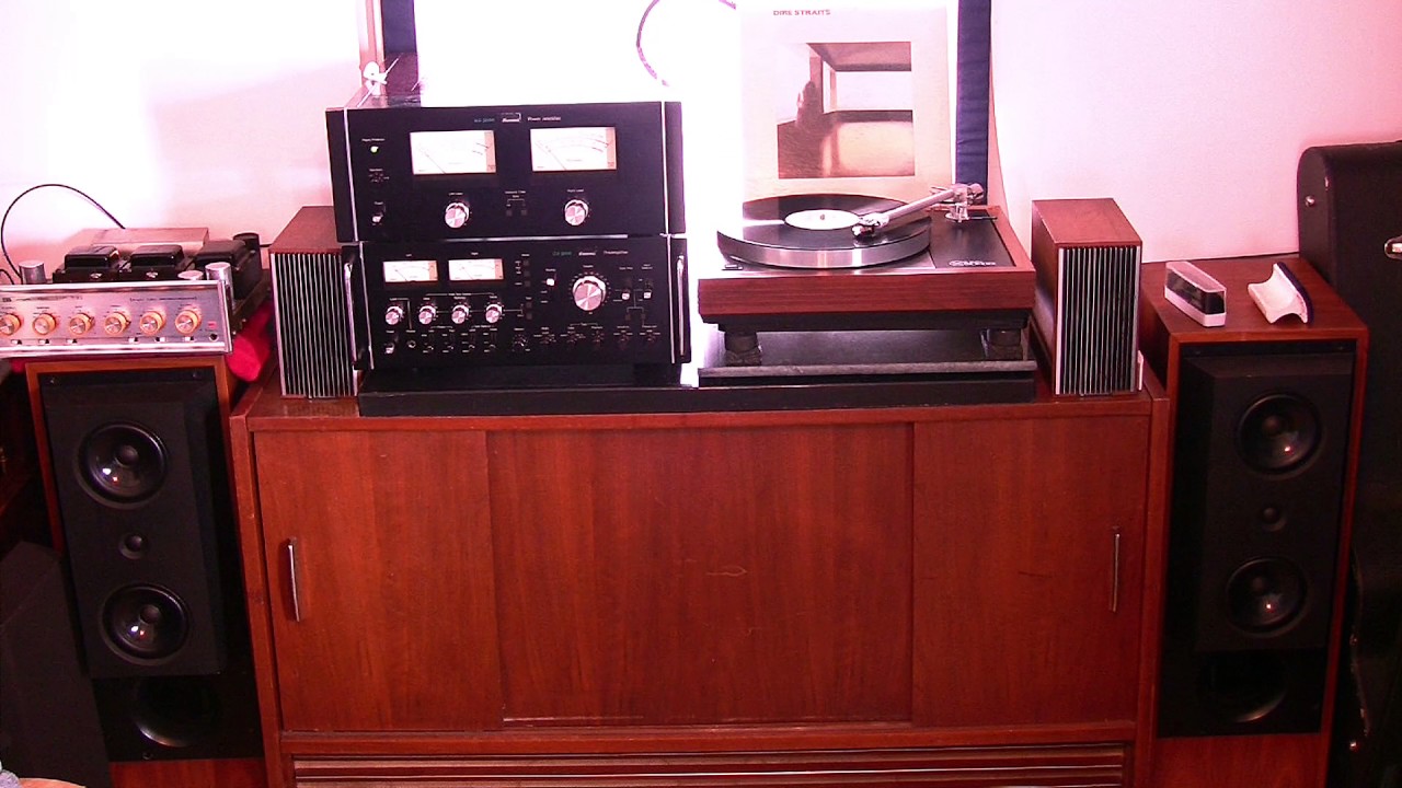 Sansui ba 3000 with kef 104/2 reference loudspeakers - YouTube