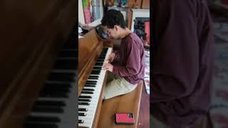 My amazing autistic  Kid playing Bethoven  by ear.