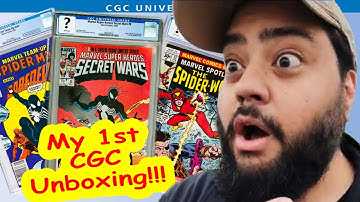 My first CGC unboxing! With a couple CBCS slabs too!