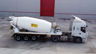 Discover the Power of Symex Semi-Trailer Concrete Mixers | Performance & Reliability