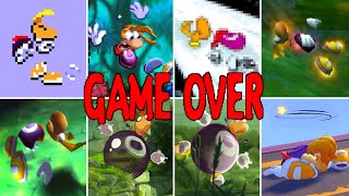 Evolution Of Rayman Death Animations + Game Over Screens (1995-2023)