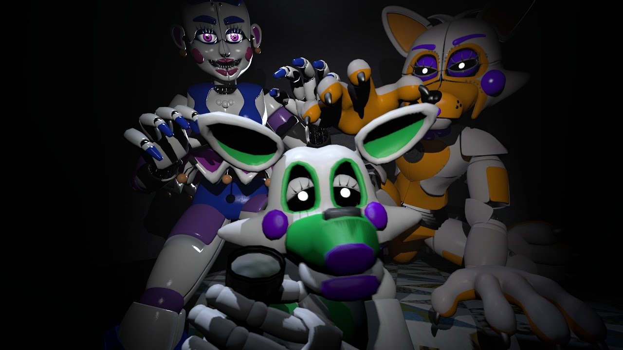 Fnaf Sfm Fnaf 4 Sister Location Edition Youtube