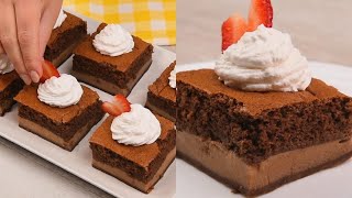 Chocolate magic cake: sweet and good, ready without yeast!