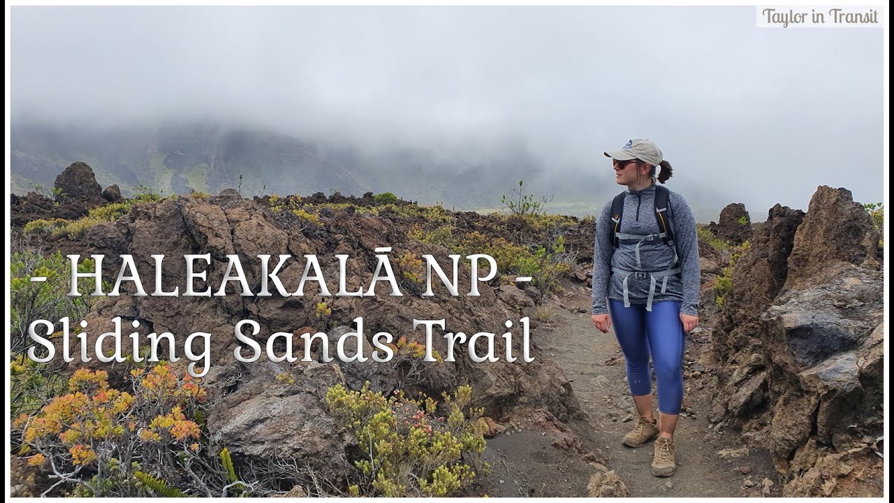 Travel Hawaii - HALEAKALĀ NP, MAUI - Sliding Sands Trail