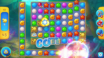 Fishdom Hard Level 62 (only game)  | gameplay | ios | android | pc game | playrix | beginning