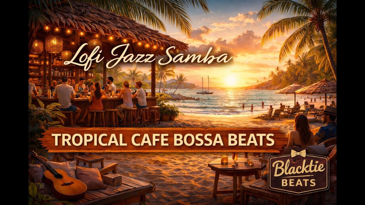 Lofi Jazz Samba – Tropical Cafe Bossa Beats for Focus, Chill & Relaxation | Blacktie Beats