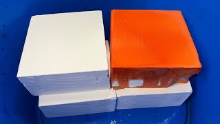 Orange & Fresh Crunchy Gymchalk • Oddly Satisfying • Sleep Aid • Powdery Crush • ASMR