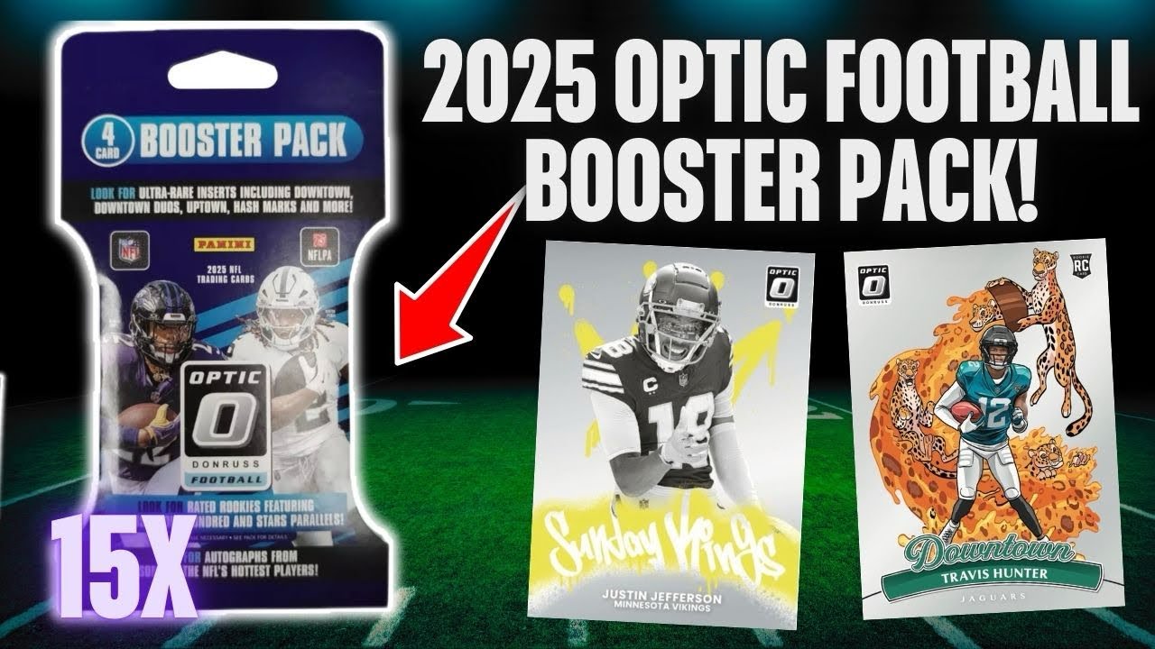 PULLING AN ULTRA RARE CARD THATS NOT EVEN ON THE INFO!  2025 OPTIC   BOOSTER PACKS!