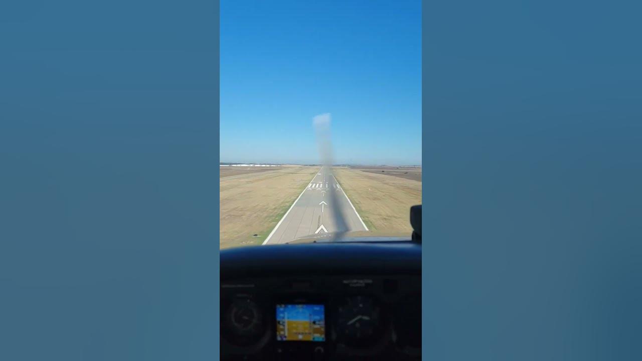 Landing Practice in a Cessna 172