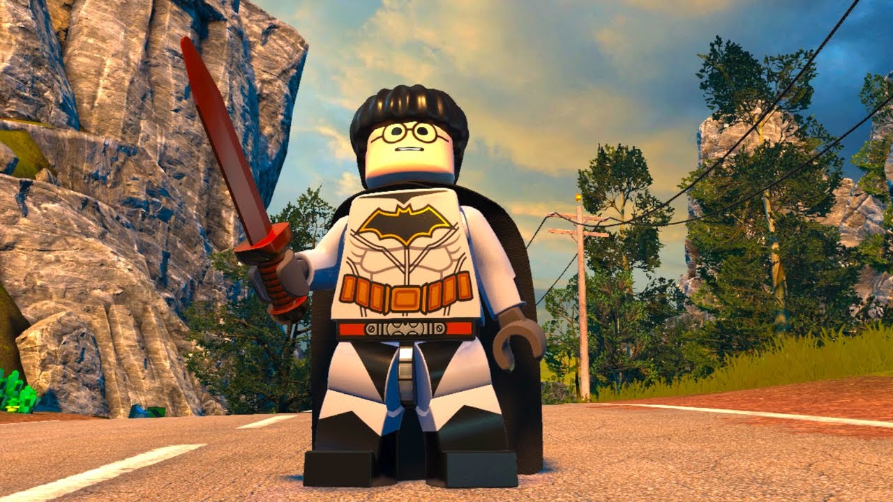 LEGO DC Super Villains How To Make BATMAN HARRY POTTER Custom