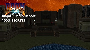 Doom 2 Back To Saturn X part 1 Map01: Radio Report 100% Secrets (no commentary)