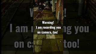 Warning! I am recording you on camera, too! Funny adventure short video