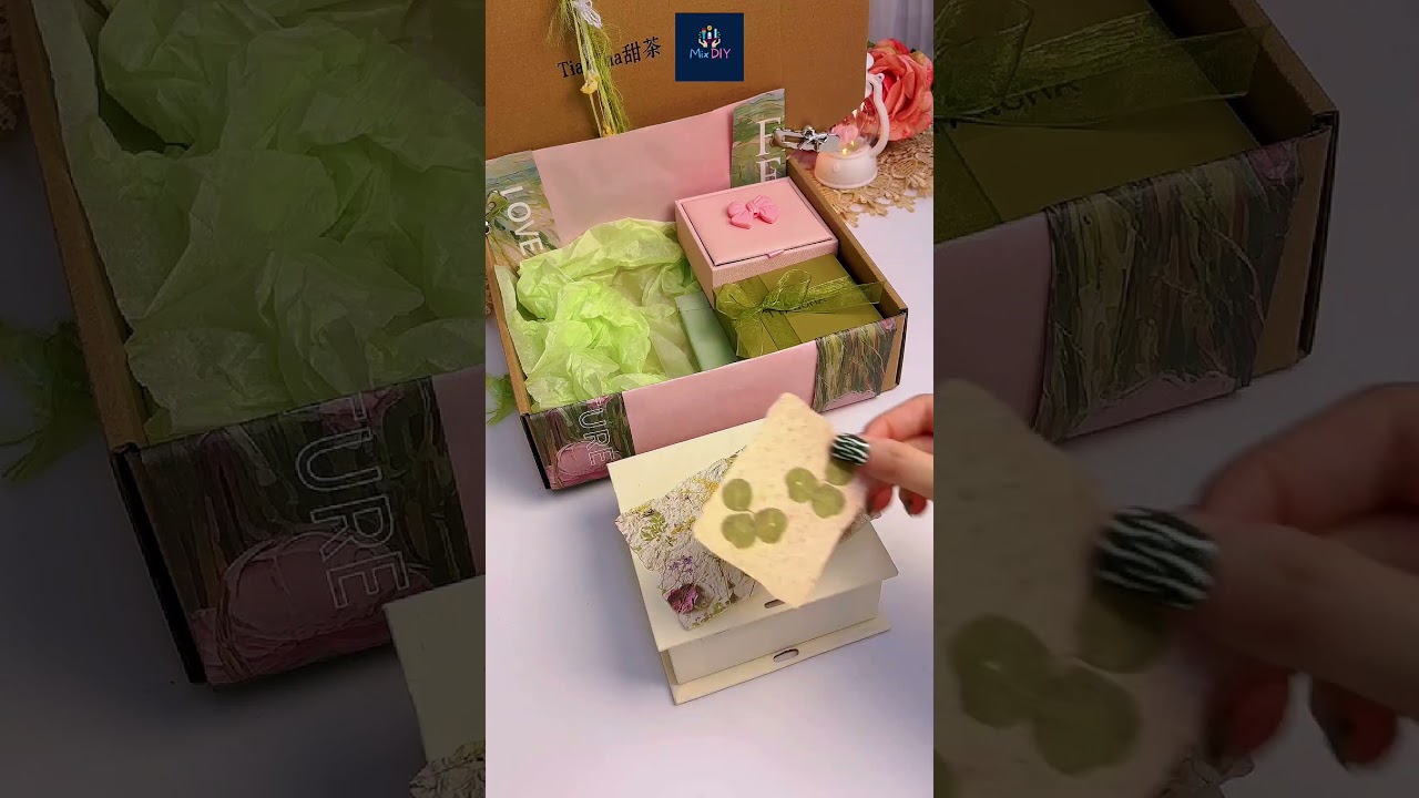 ASMR Gift Wrapping Jewelry Box 💝 