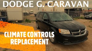 Dodge Grand Caravan - CLIMATE CONTROLS REMOVAL / REPLACEMENT
