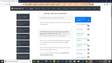 Is request scoped spring beans threadsafe? | javapedia.net