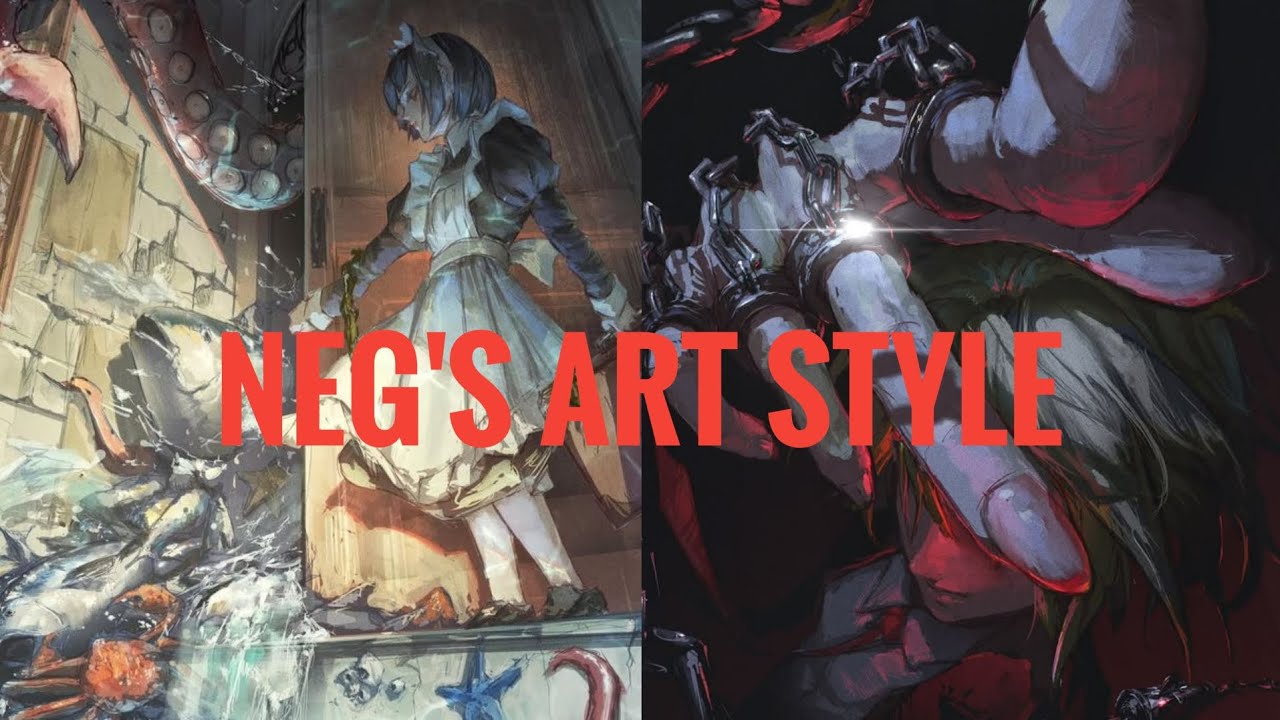 neg illustration painting that actually works - YouTube