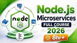 Node JS Microservices Full Course 2026 | Neon Postgres, Docker, Kafka