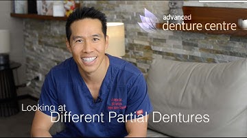 Different types of partial dentures & false teeth