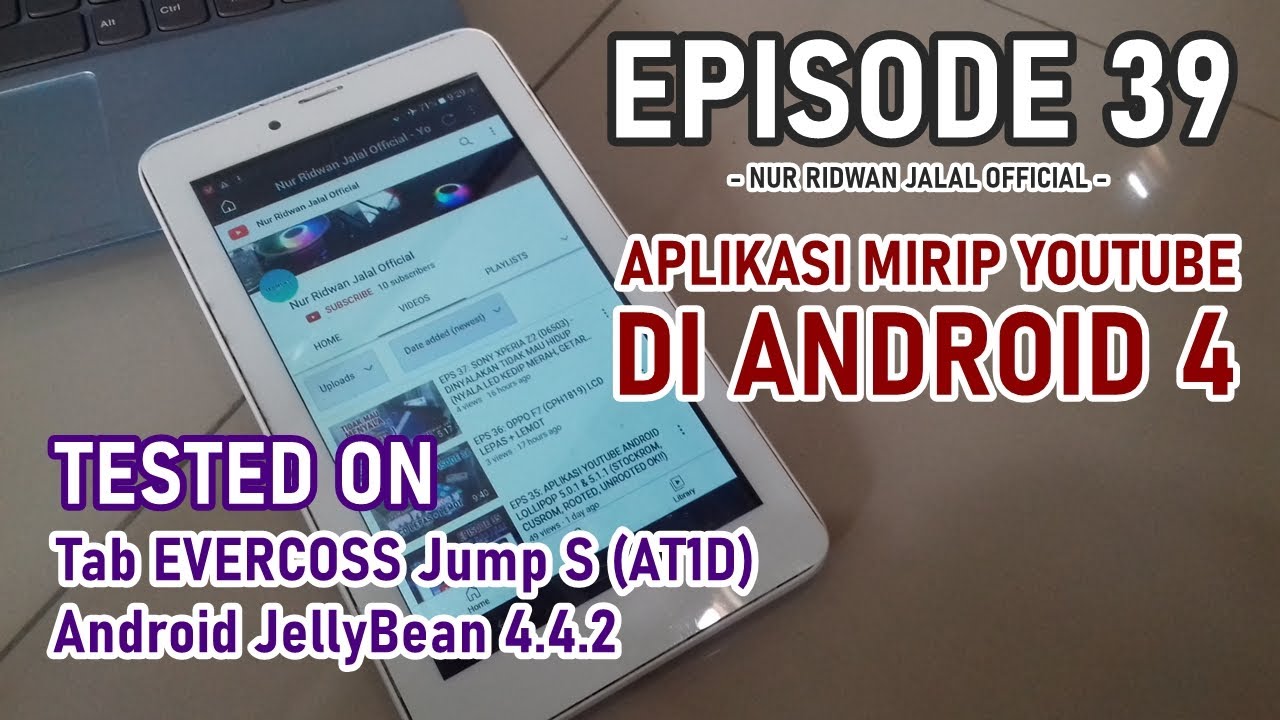 EPS 39 APLIKASI MIRIP YOUTUBE DI ANDROID 4 TESTED ON EVERCOSS JUMP S