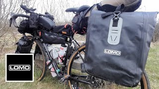 LOMO drybag 3 in 1 bike panniers