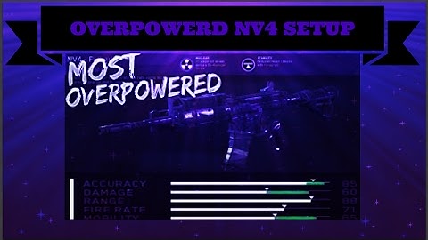 OVERPOWERED NV4 CLASS SETUP (INFINITE WARFARE-NV4 GAMEPLAY)