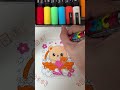 Coloring a Cute Bear with POSCA 🎨 | ASMR (No Talking)