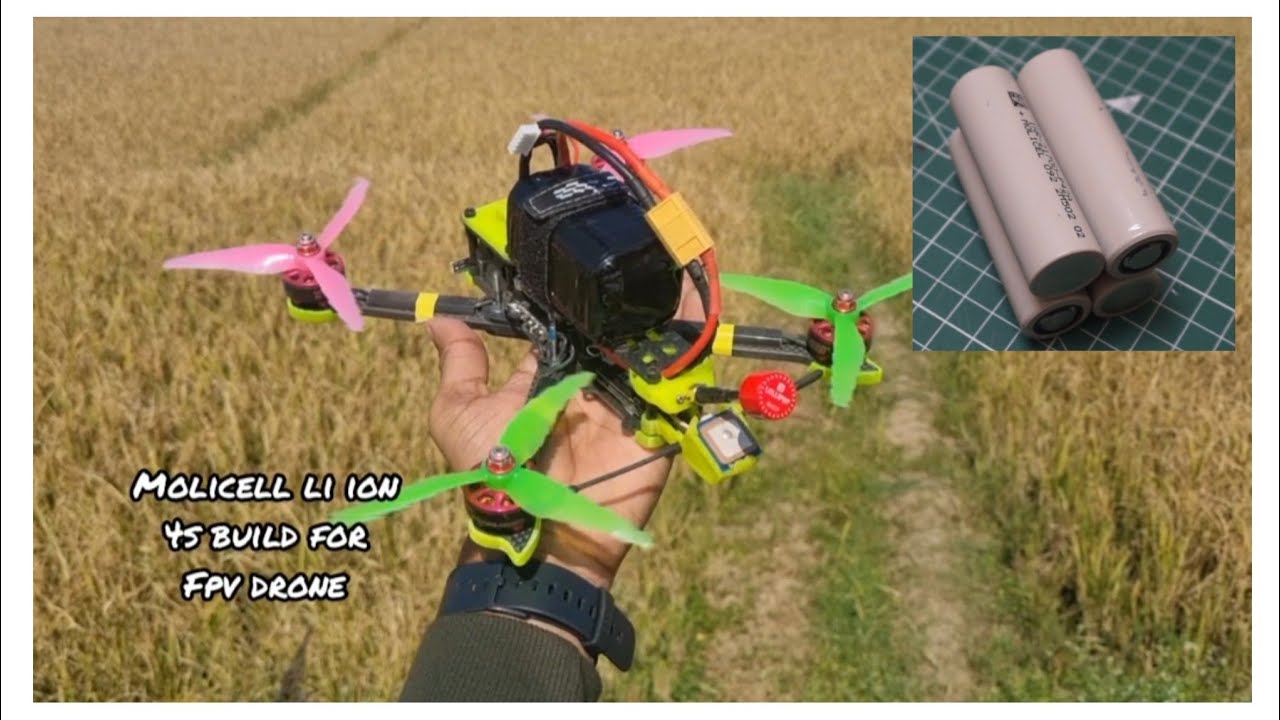 How to make Li ion battery pack For Drone/4s Custom Built Molicell ...